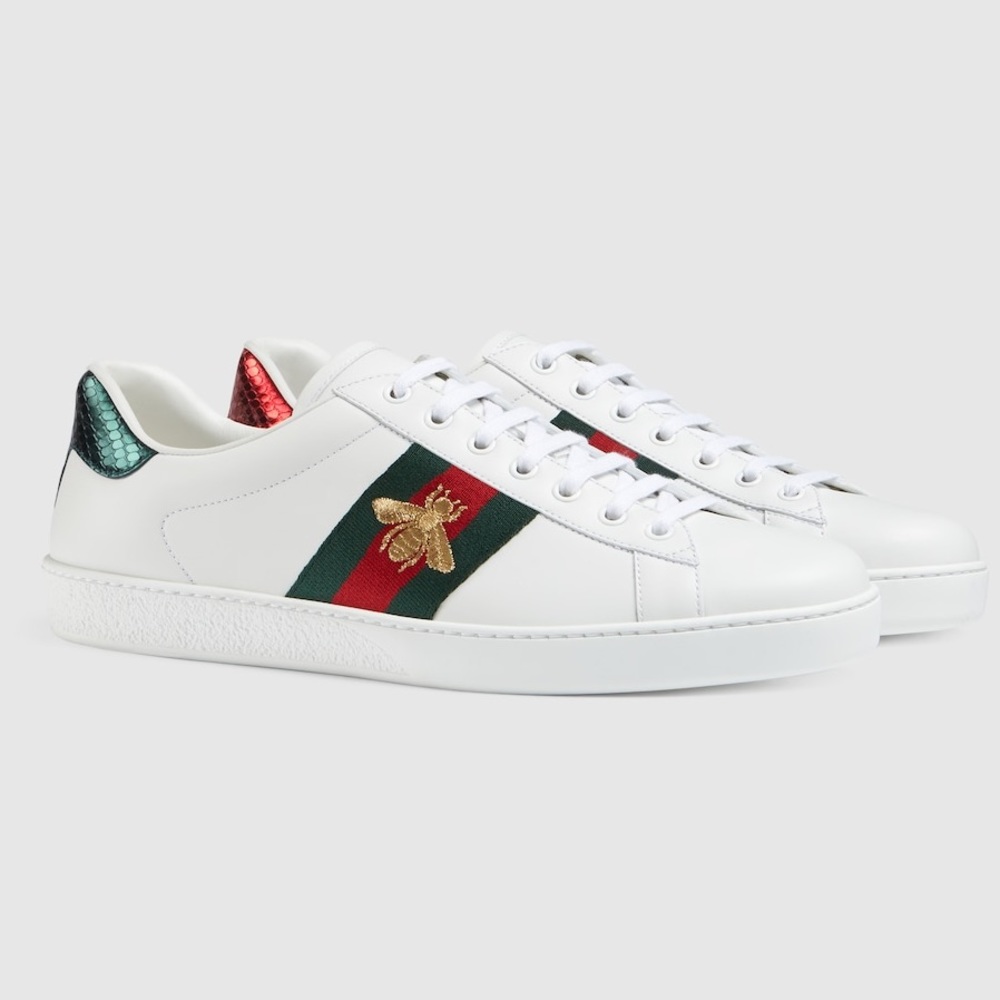 COPY - Men’s Gucci Ace Embroidered sneakers with Bumblebee and the Red Green pr…